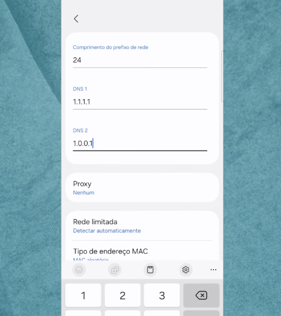 Alteração de DNS da rede para resolver problemas de conexão no App CNH do Brasil